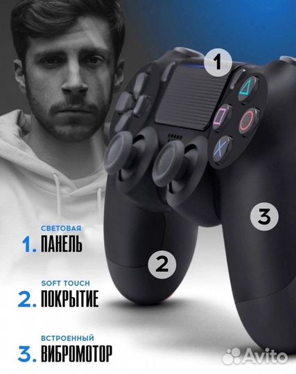 Игровой джойстик Dualshock 4