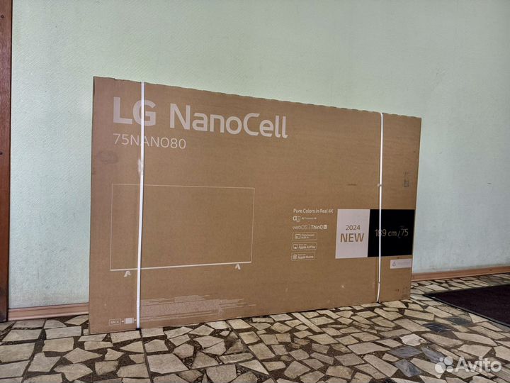 LG NanoCell 75 (190см) 2024г Новинка