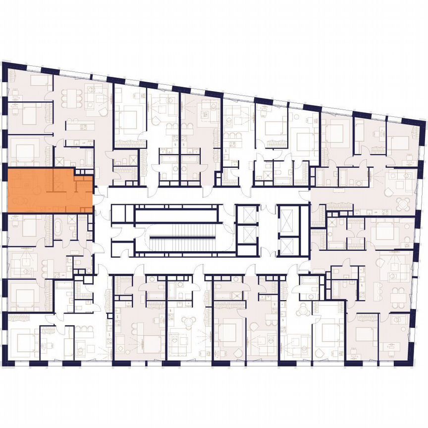 1-к. квартира, 30,6 м², 4/24 эт.