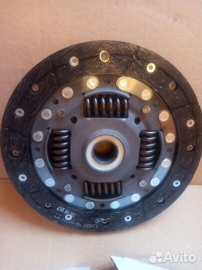 Комплект сцепления на wag polo, skoda 190 мм