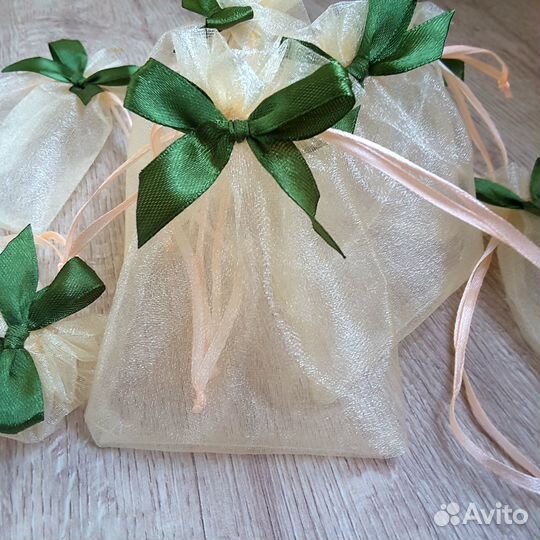 Мешочки из органзы 9х12см упаковка