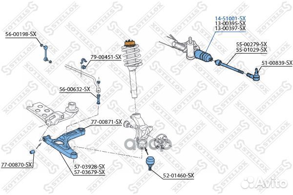 Пыльник рейки рулевой Hyundai Elantra 1.6 01-06