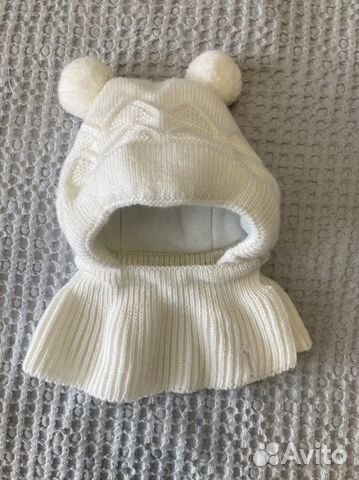 Шапка капор детская