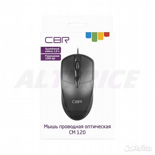 Мышь CBR CM 120 Black