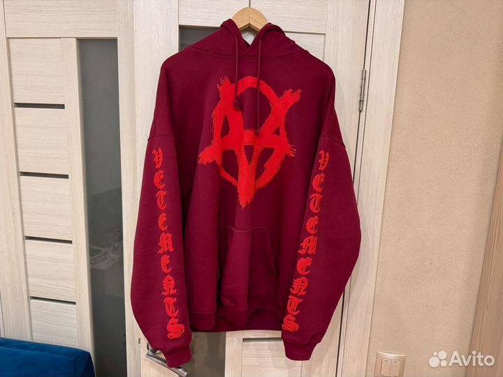 Толстовка vetements anarchy