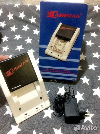 Долларовый сканер банкнот Cashscan uscv 1800