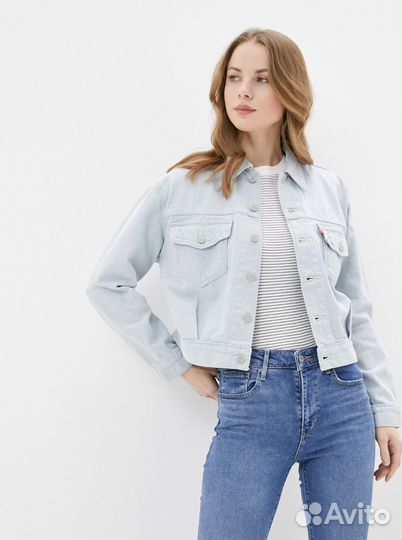 Джинсовая куртка женская levis