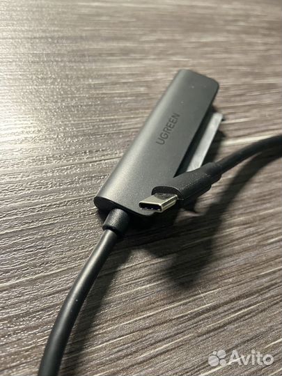 Переходник ugreen, SATA на USB Type-C