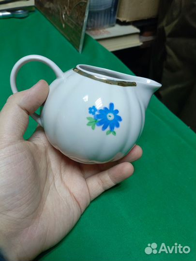 Сахарница и сливочник СССР. Дулево