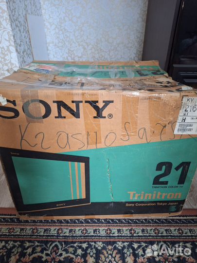 Телевизор sony trinitron 21 рабочий