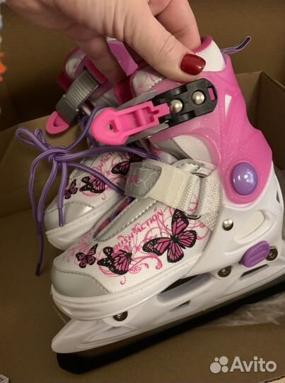 Коньки раздвижные