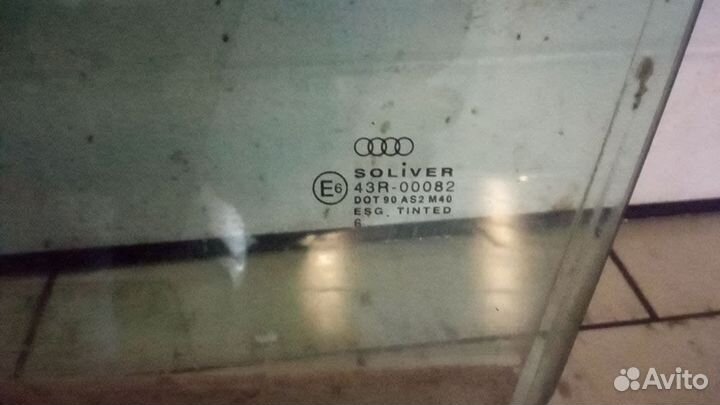 Стекло боковое audi a6 c5 седан