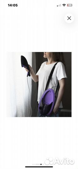 Парогенератор Kitfort кт-992-1 черно-фиолетовый