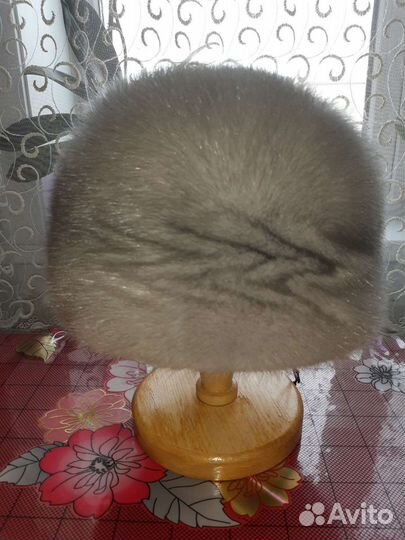 Шапка норковая женская