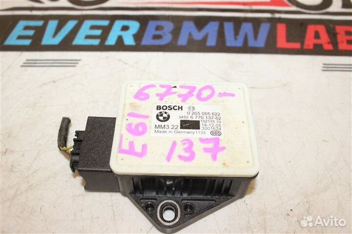 Датчик ускорения Bmw 5 Series 525I E61 N52B25A