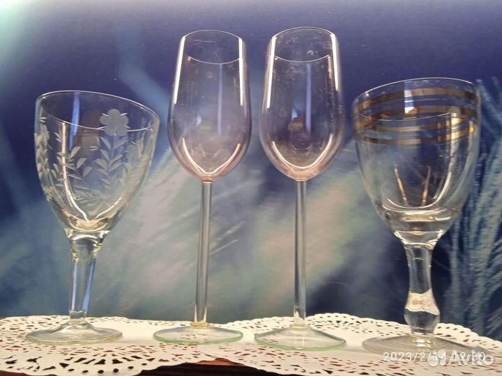 Фужеры ссср, ваза- фруктовница