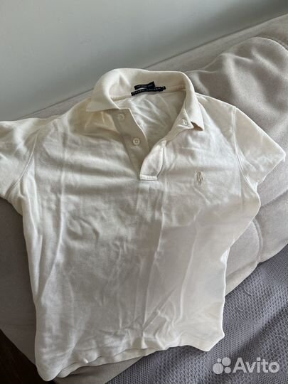 Polo ralph lauren оригинал молочного цвета