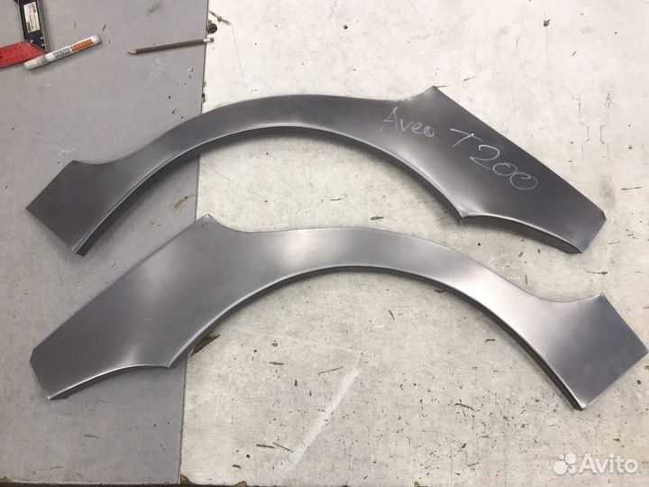 Chevrolet Aveo T200 арка заднего крыла правая