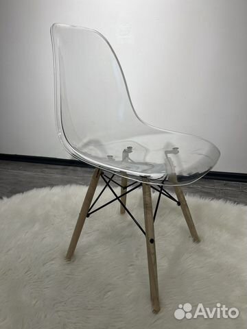 Стул eames прозрачный