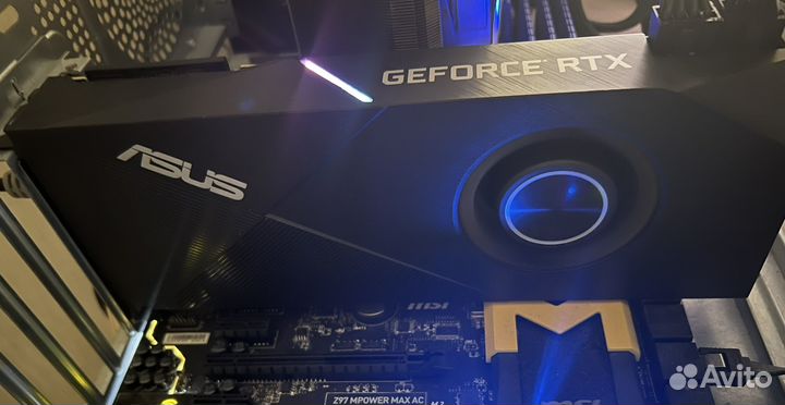 Видеокарта asus GeForce RTX 2080 Ti turbo