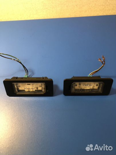 Подсветка номера bmw