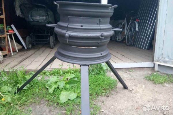 Печь для Казана из дисков
