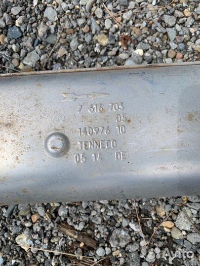 Глушитель в сборе Bmw 316I F30 N13B16A 2014