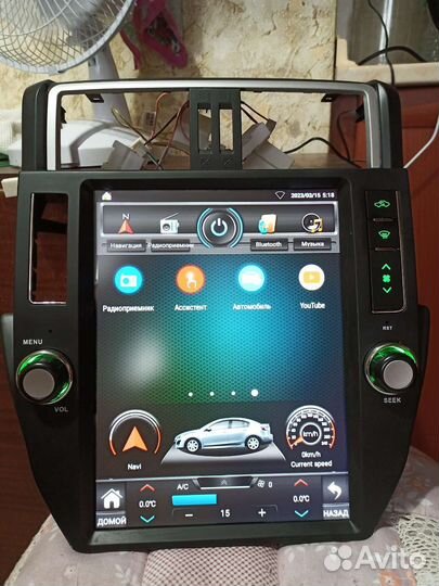 Магнитола тесла на land cruiser prado 150