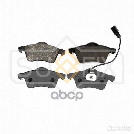 Колодки тормозные дисковые перед прав/лев V