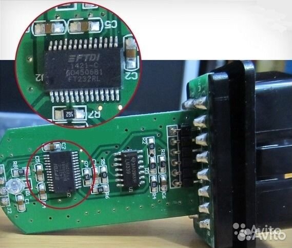 Сканер VAG COM KKL 409.1 ftdi чип