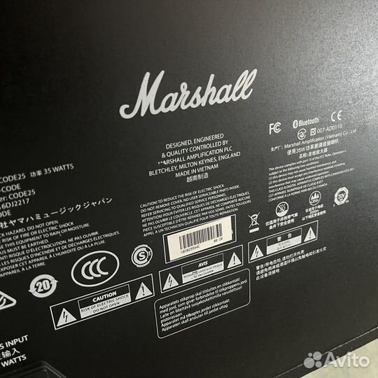 Комбоусилитель Marshall