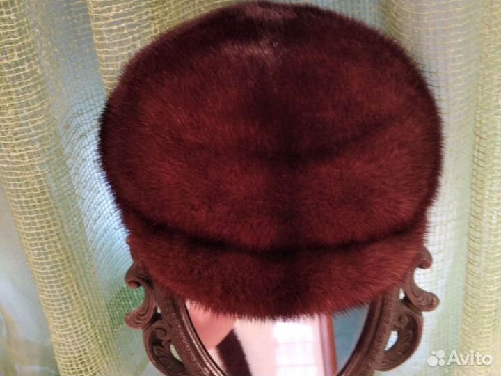 Шапка норковая мужская
