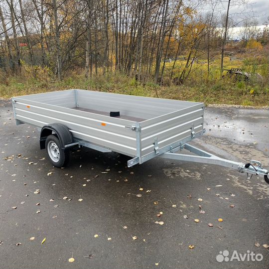 Московский Прицеп с высокими бортами. 3.5х1.5