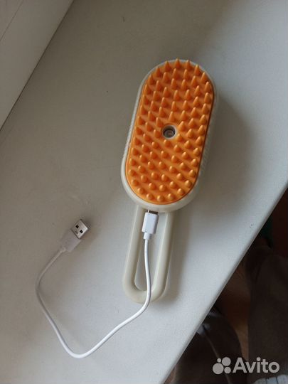 Щетка расческа с паром для собак