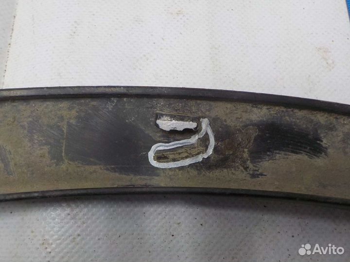Накладка на крыло nissan xtrail T32 передняя левая
