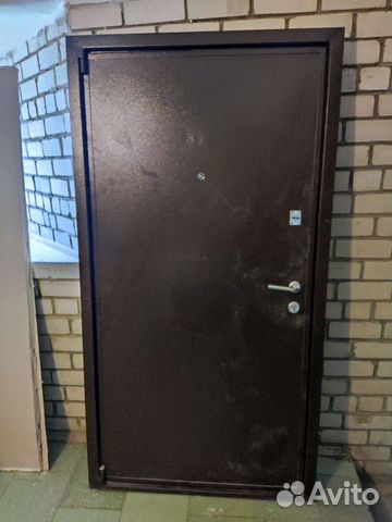 Дверь входная металлическая б/у объявление продам