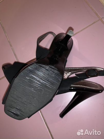 Босоножки натуральная замша,вторые 38размер