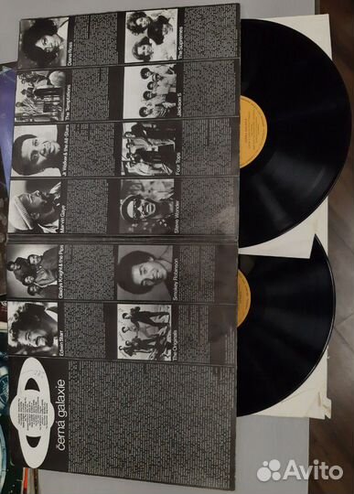 Виниловая пластинка cerna galaxie