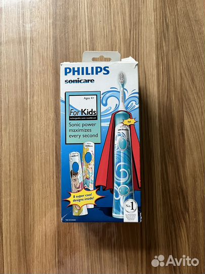 Электрическая зубная щетка детская