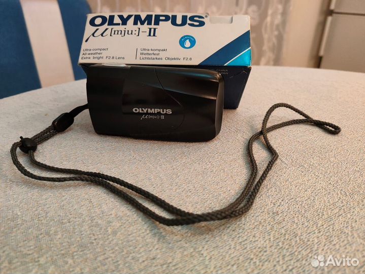 Плёночный фотоаппарат Olympus MJU II