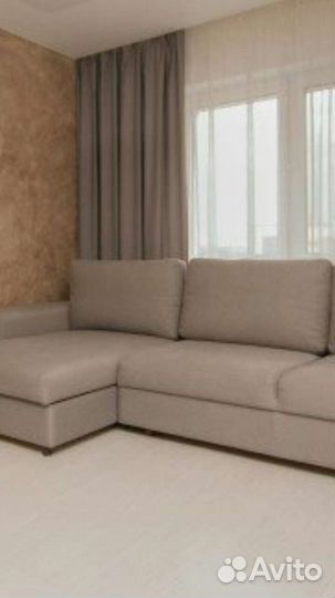 Портьеры новые. Софт серый