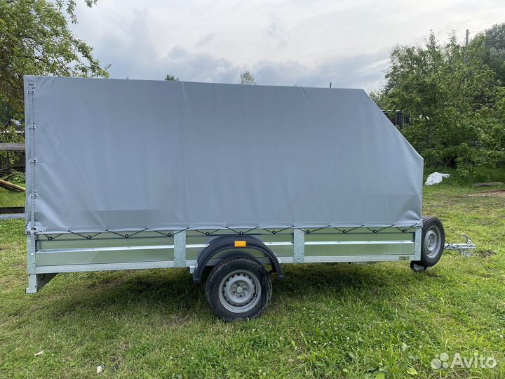 Прицеп легковой Титан 3,5x1,5м с тентом