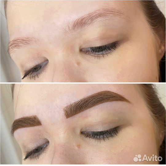 Коррекция бровей