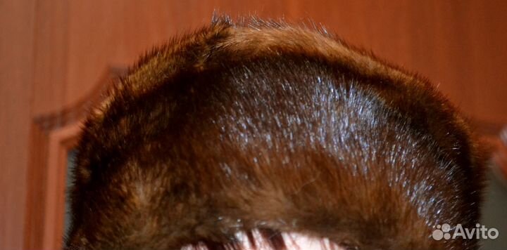 Две меховые шапки (корсак и норка) р.56-57