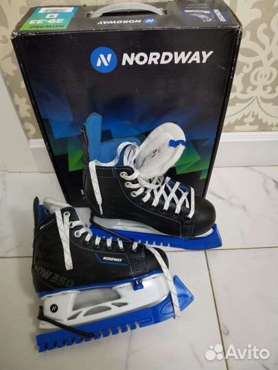 Коньки детские раздвижные nordway 29-33