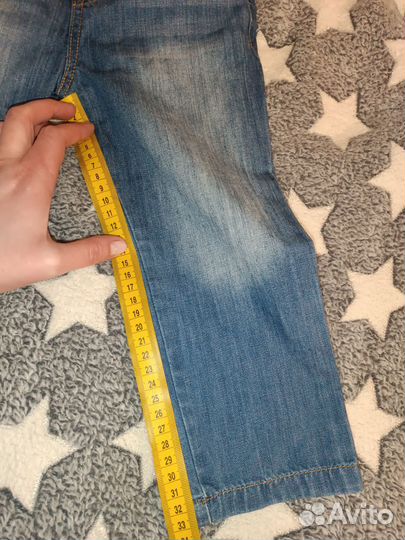 Джинсовый комбинезон 104 размер, детский