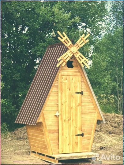 Дачный туалет домик BOF