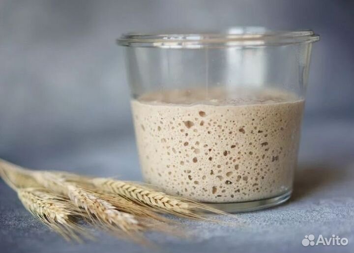 Закваска пшеничная и ржаная из лучшей муки. 100гр