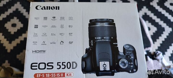 Фотоаппарат canon eos 550d