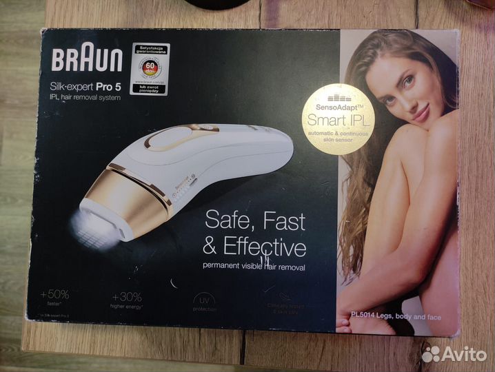 Фотоэпилятор Braun Silk Expert Pro 5 PL5014